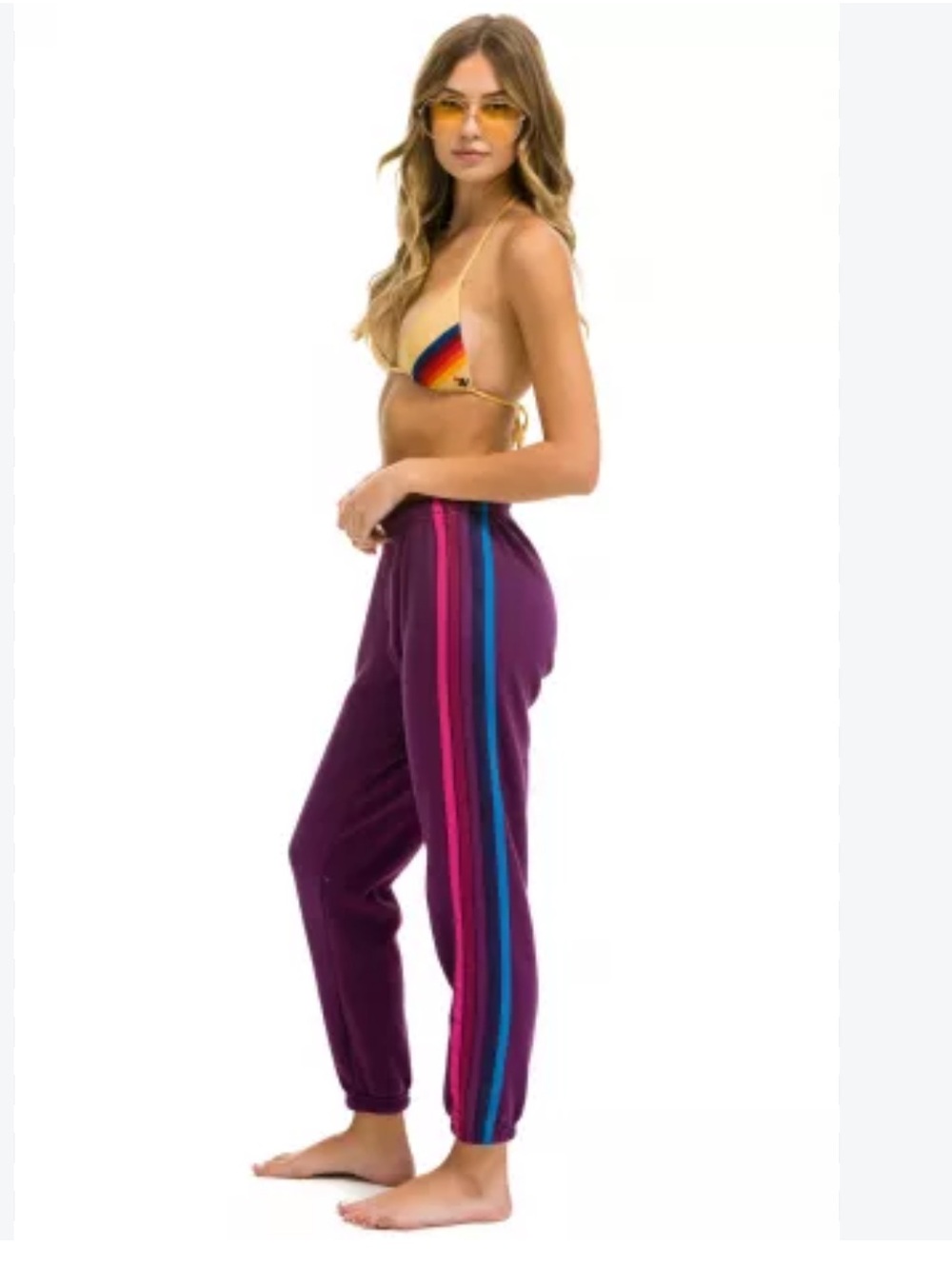 Aviator Nation 5 Stripe Sweatpants Women’s L